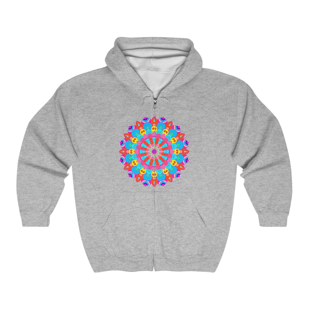 Colorful Mandala Hoodie - Psychedelic Art Hoodie - Blululi