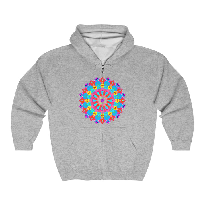 Colorful Mandala Hoodie - Psychedelic Art Hoodie - Blululi