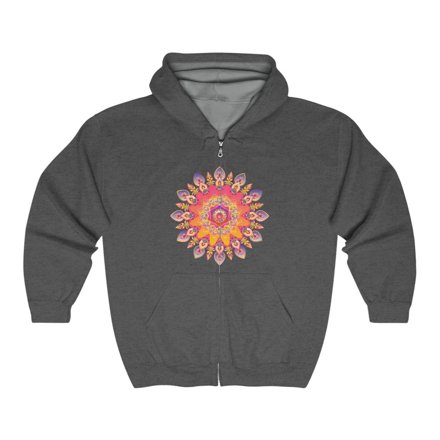 Colorful Mandala Hoodie - Psychedelic Art Hoodie - Blululi
