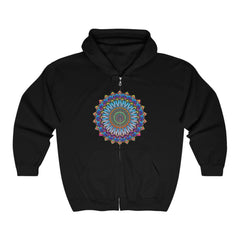 Colorful Mandala Hoodie - Psychedelic Art Hoodie - Blululi