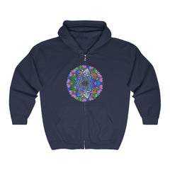 Colorful Mandala Hoodie - Psychedelic Art Hoodie - Blululi