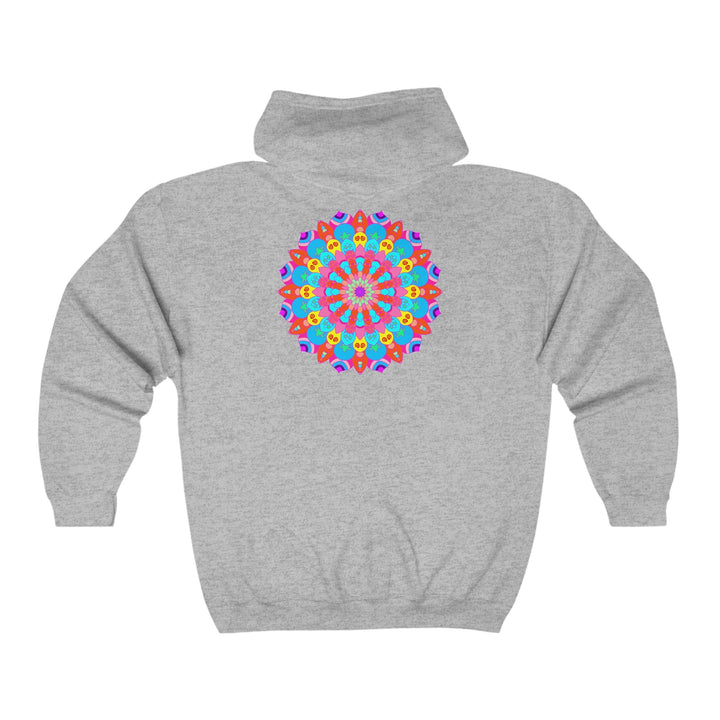 Colorful Mandala Hoodie - Psychedelic Art Hoodie - Blululi