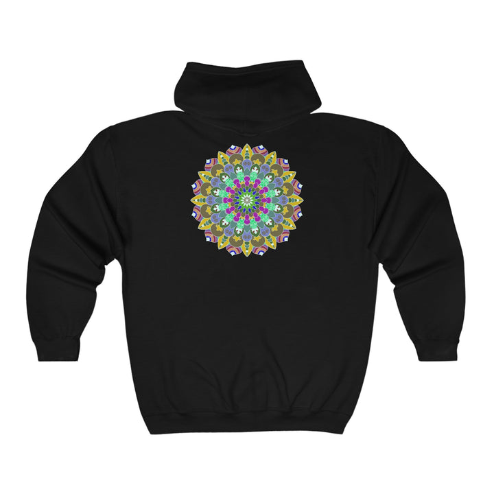 Colorful Mandala Hoodie - Spiritual & Tranquil Hoodie - Blululi