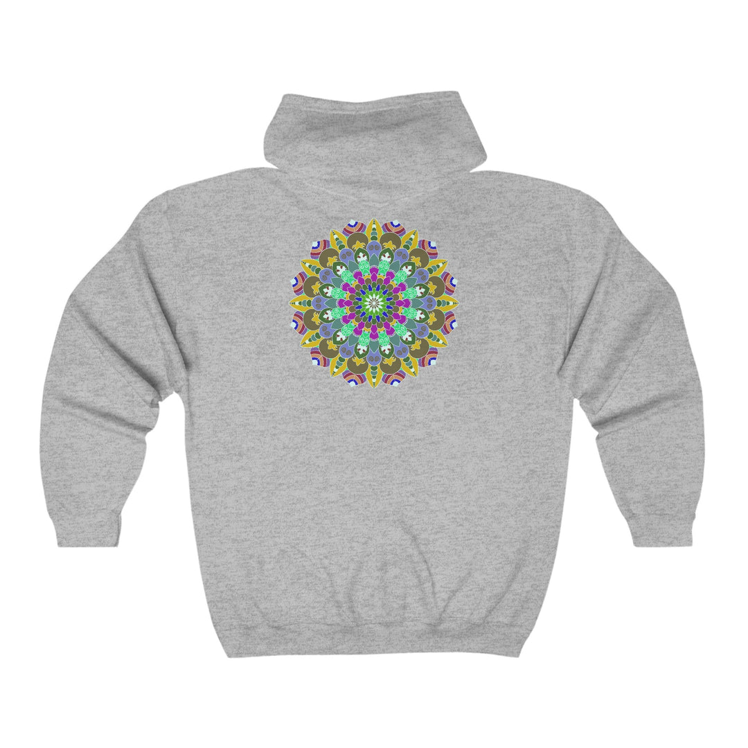 Colorful Mandala Hoodie - Spiritual & Tranquil Hoodie - Blululi