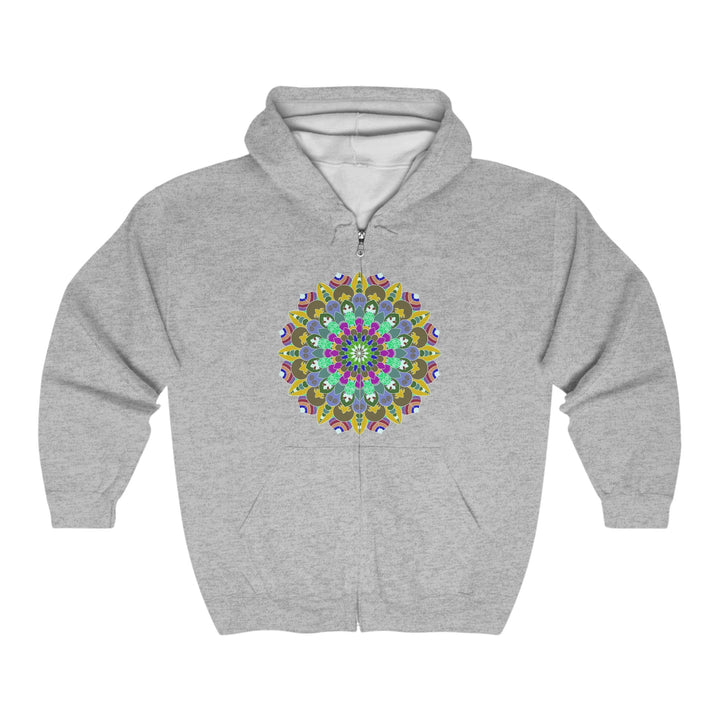 Colorful Mandala Hoodie - Spiritual & Tranquil Hoodie - Blululi