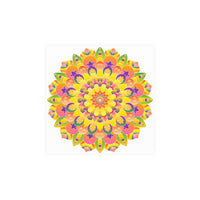 Colorful Mandala Poster - Abstract Art Print Poster - Blululi