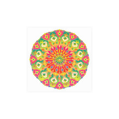 Colorful Mandala Poster - Abstract Art Print Poster - Blululi