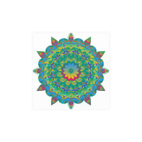 Colorful Mandala Poster - Intricate Art Print Poster - Blululi