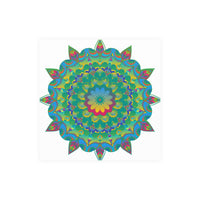 Colorful Mandala Poster - Intricate Art Print Poster - Blululi