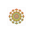 Colorful Mandala Poster - Intricate & Symmetrical Design Poster - Blululi