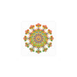 Colorful Mandala Poster - Intricate & Symmetrical Design Poster - Blululi