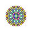 Colorful Mandala Poster - Meditation Art Print Poster - Blululi