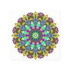 Colorful Mandala Poster - Meditation Art Print Poster - Blululi