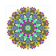 Colorful Mandala Poster - Meditation Art Print Poster - Blululi