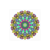 Colorful Mandala Poster - Meditation Art Print Poster - Blululi