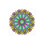 Colorful Mandala Poster - Meditation Art Print Poster - Blululi