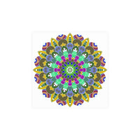 Colorful Mandala Poster - Meditation Art Print Poster - Blululi