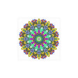 Colorful Mandala Poster - Meditation Art Print Poster - Blululi