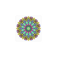 Colorful Mandala Poster - Meditation Art Print Poster - Blululi