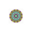 Colorful Mandala Poster - Meditation Art Print Poster - Blululi