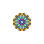 Colorful Mandala Poster - Meditation Art Print Poster - Blululi