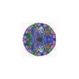 Colorful Mandala Poster - Peace & Harmony Art Poster - Blululi