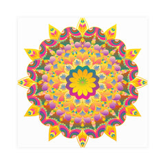 Colorful Mandala Poster - Unity & Harmony Poster - Blululi