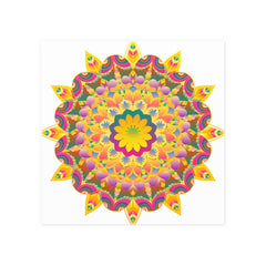 Colorful Mandala Poster - Unity & Harmony Poster - Blululi