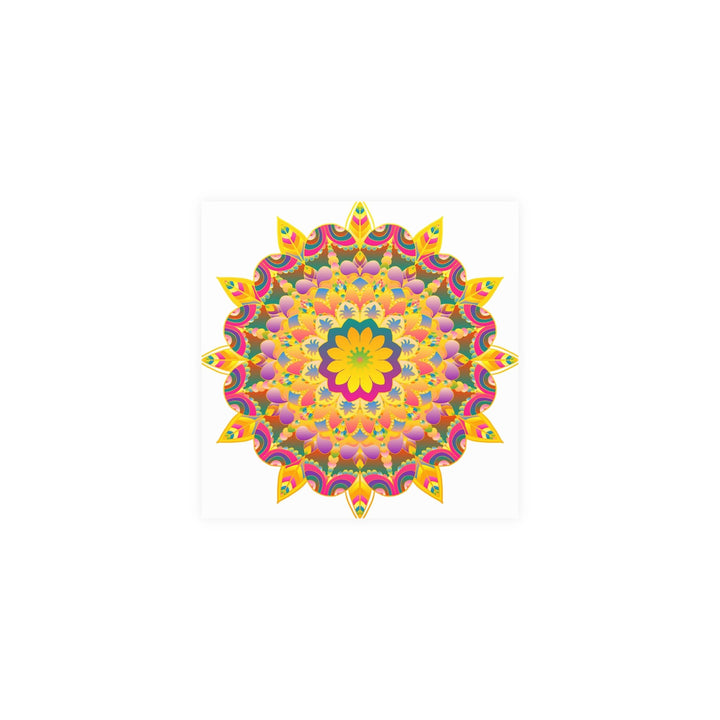 Colorful Mandala Poster - Unity & Harmony Poster - Blululi