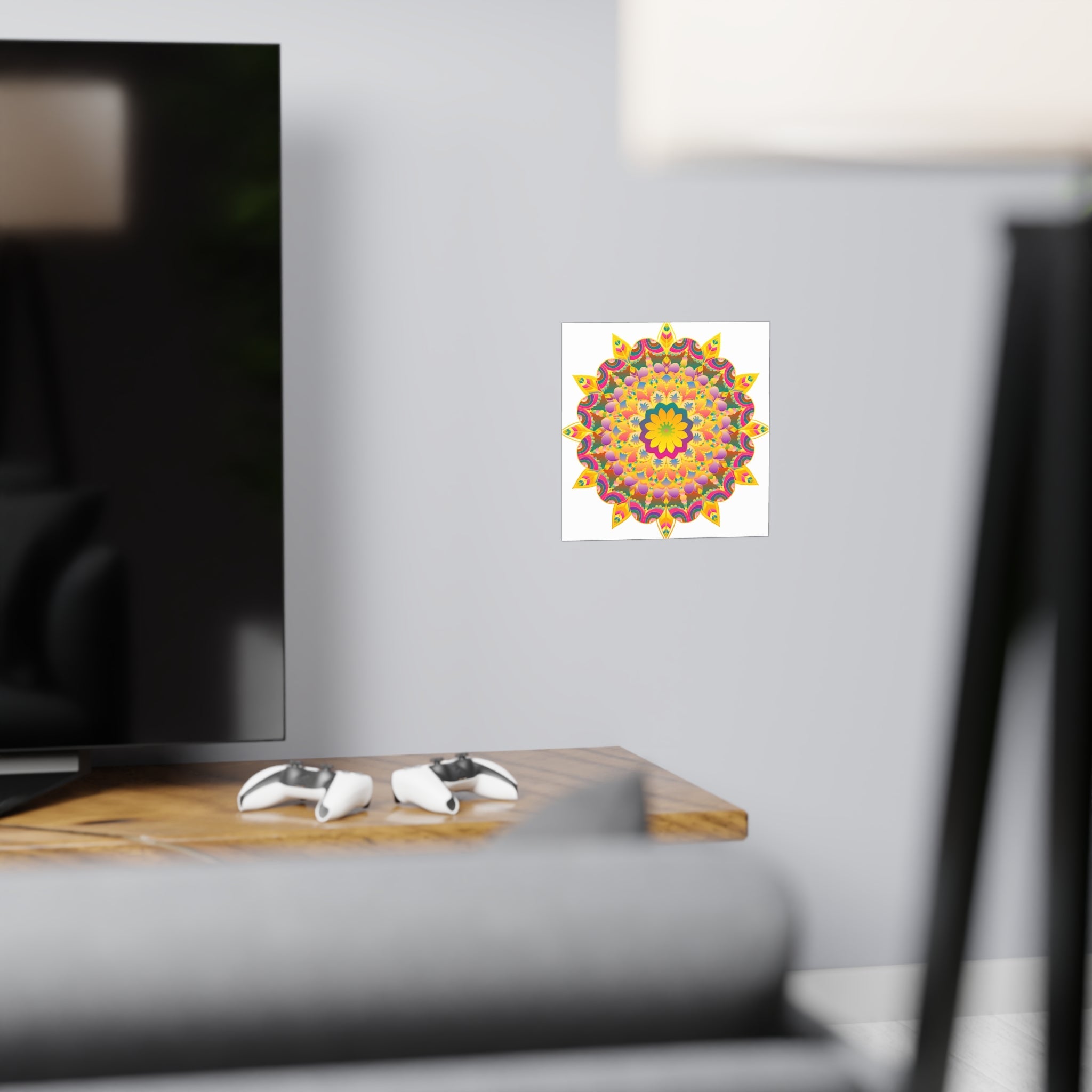 Colorful Mandala Poster - Unity & Harmony Poster - Blululi