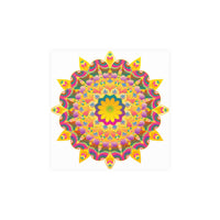 Colorful Mandala Poster - Unity & Harmony Poster - Blululi
