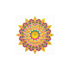 Colorful Mandala Poster - Unity & Harmony Poster - Blululi
