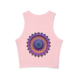 Colorful Mandala Racerback Tank Top Tank Top - Blululi