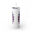 Colorful Mandala Skinny Tumbler - 20oz - Hot & Cold Mug - Blululi