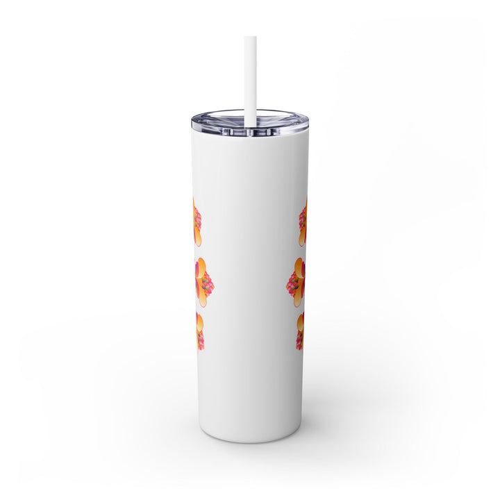 Colorful Mandala Skinny Tumbler - 20oz - Hot/Cold Mug - Blululi