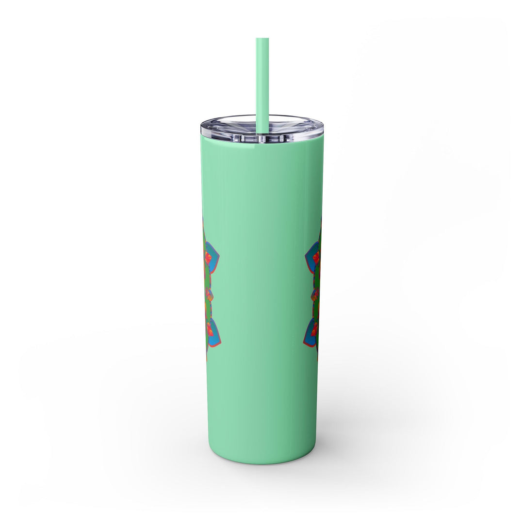 Colorful Mandala Skinny Tumbler - 20oz Mug - Blululi