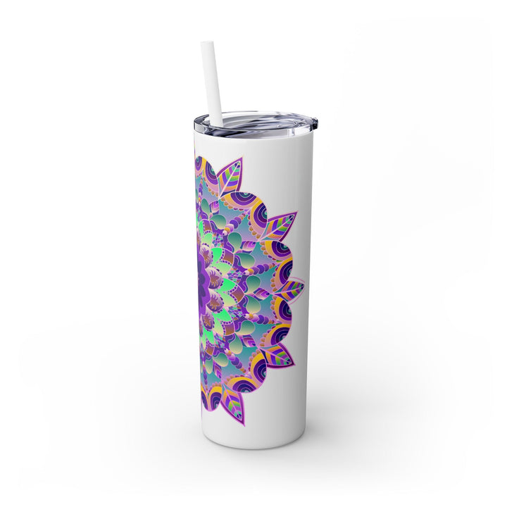 Colorful Mandala Skinny Tumbler - 20oz Mug - Blululi