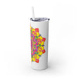 Colorful Mandala Skinny Tumbler - 20oz Mug - Blululi