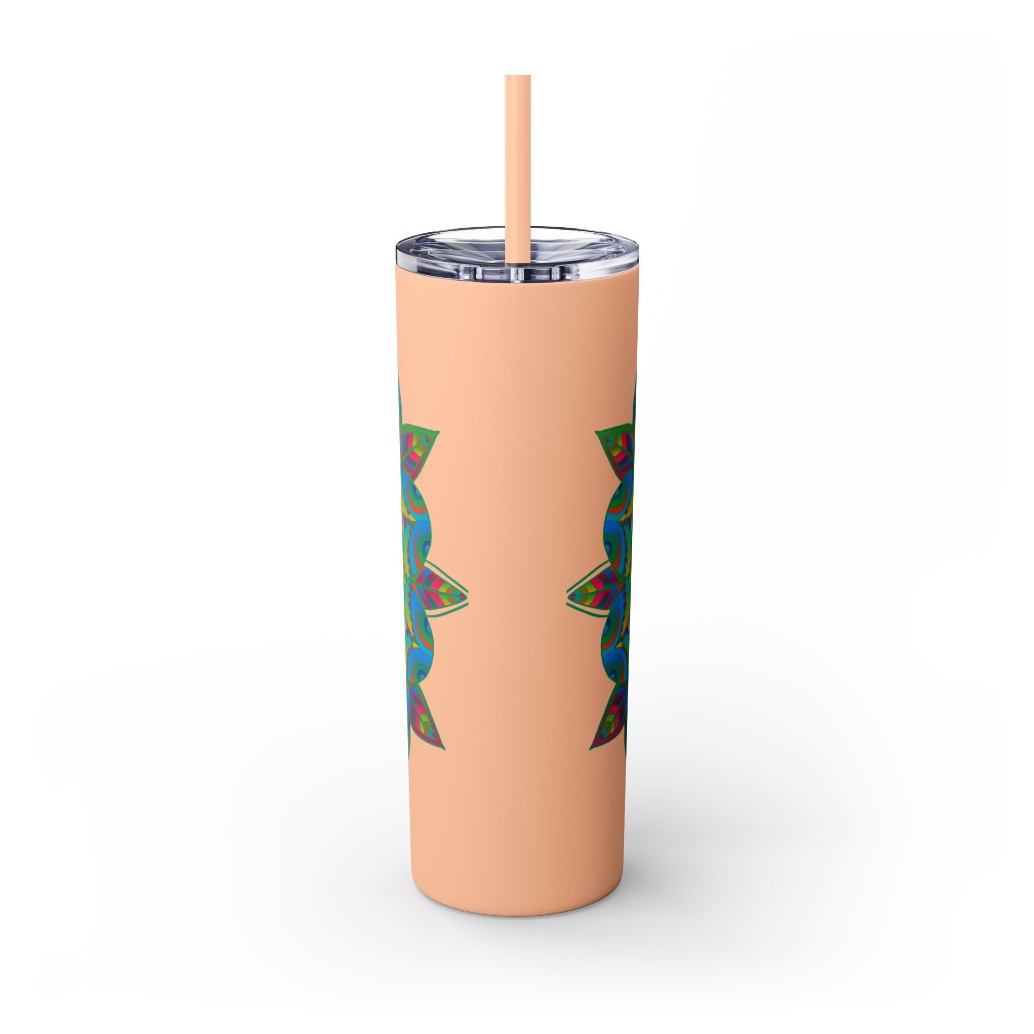 Colorful Mandala Skinny Tumbler - 20oz Mug - Blululi