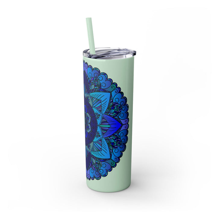 Colorful Mandala Skinny Tumbler - 20oz Mug - Blululi