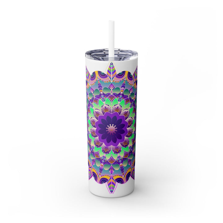 Colorful Mandala Skinny Tumbler - 20oz Mug - Blululi