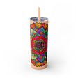 Colorful Mandala Skinny Tumbler - 20oz Mug - Blululi