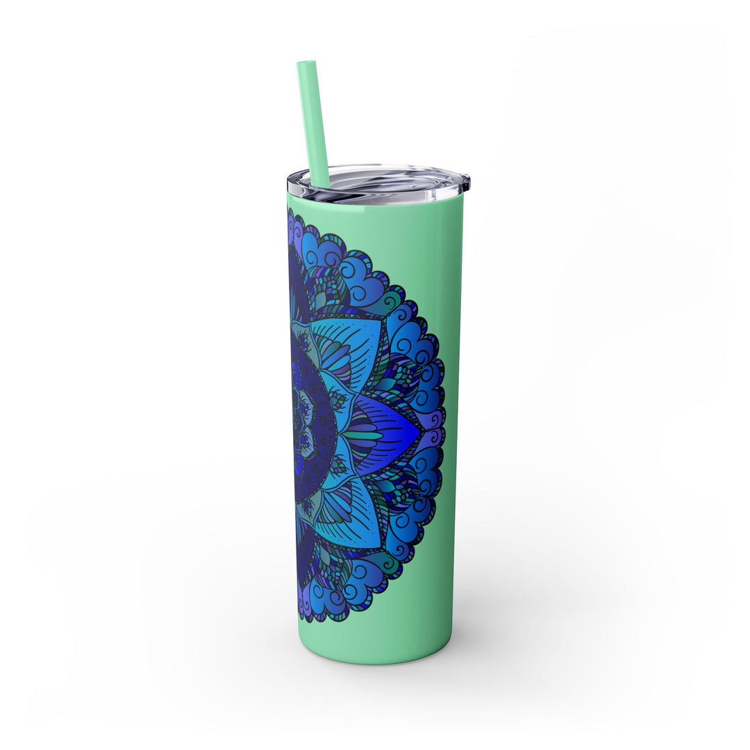 Colorful Mandala Skinny Tumbler - 20oz Mug - Blululi