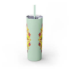 Colorful Mandala Skinny Tumbler - 20oz Mug - Blululi