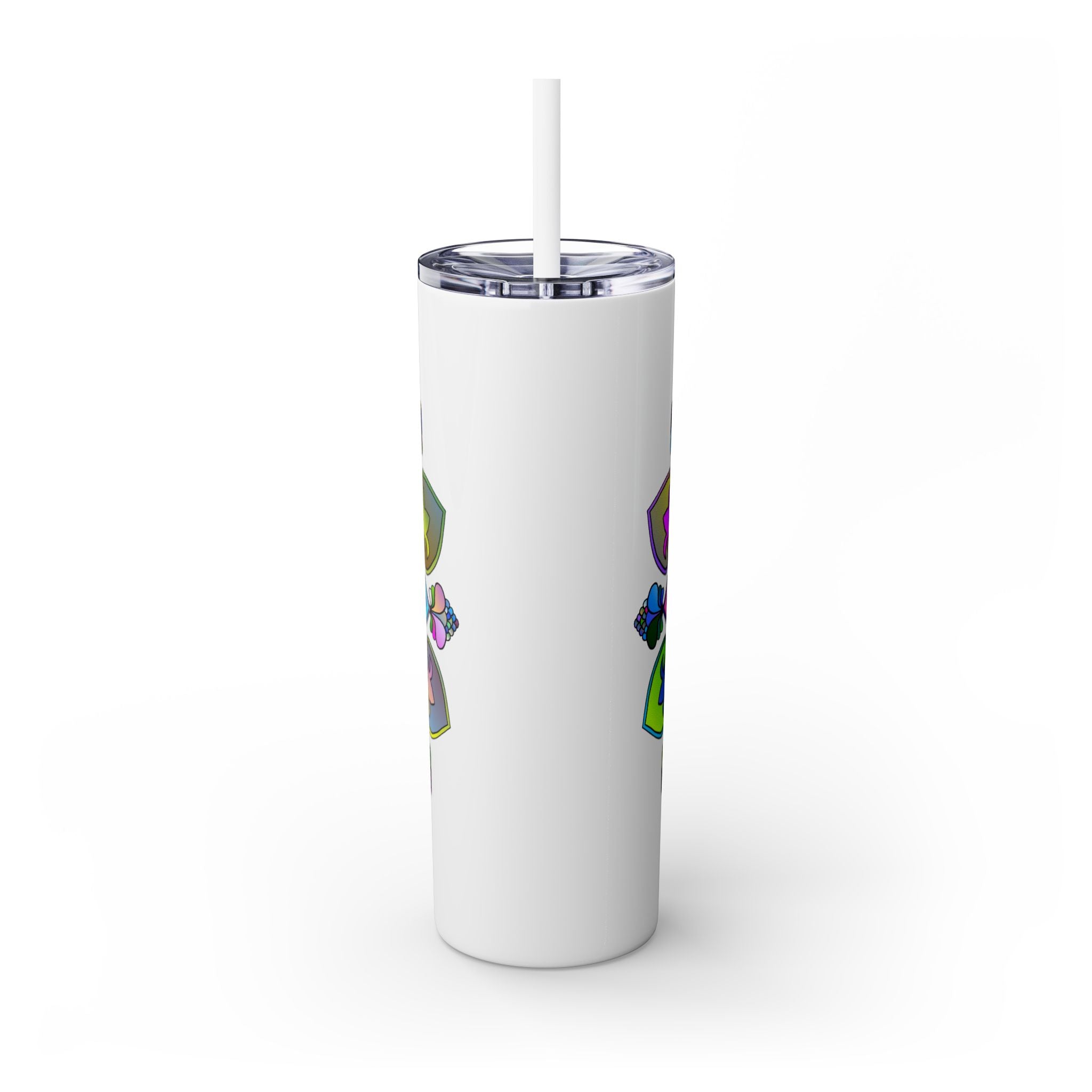 Colorful Mandala Skinny Tumbler - 20oz Mug - Blululi