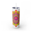 Colorful Mandala Skinny Tumbler - 20oz Mug - Blululi