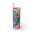 Colorful Mandala Skinny Tumbler - 20oz Mug - Blululi