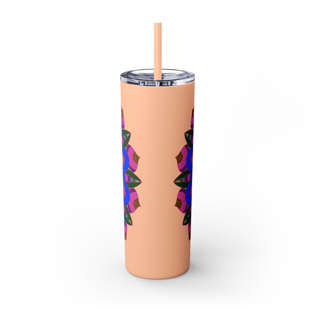 Colorful Mandala Skinny Tumbler - 20oz Mug - Blululi