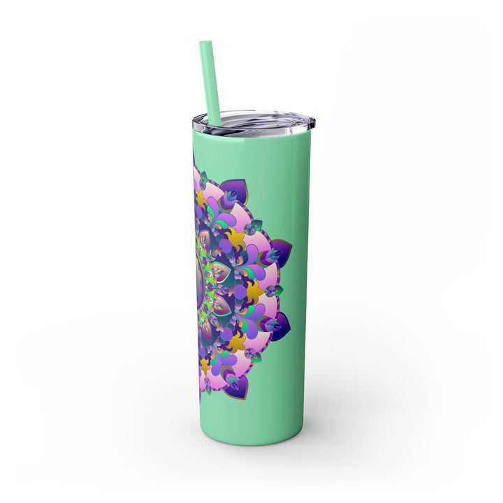 Colorful Mandala Skinny Tumbler - 20oz Mug - Blululi