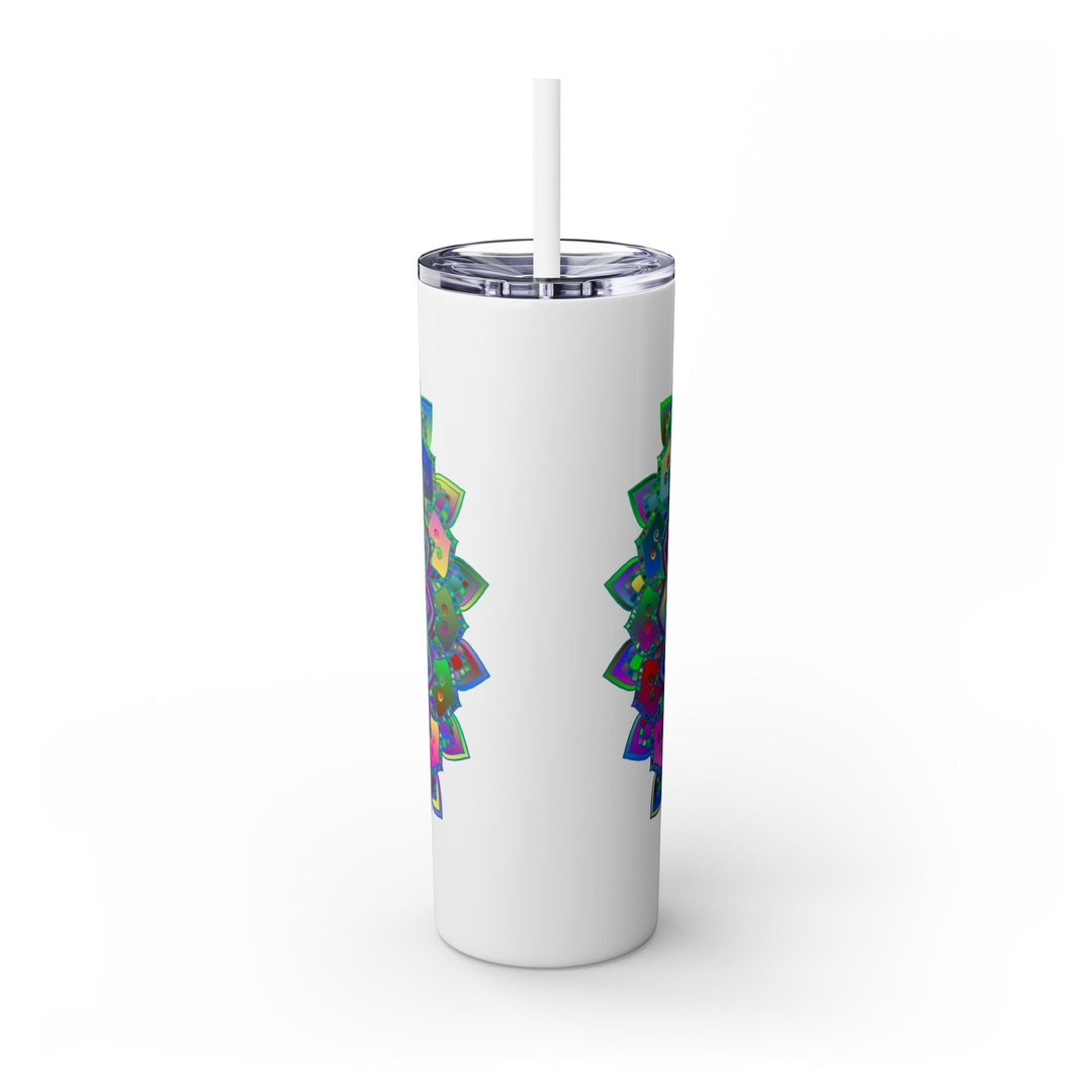 Colorful Mandala Skinny Tumbler - 20oz Mug - Blululi